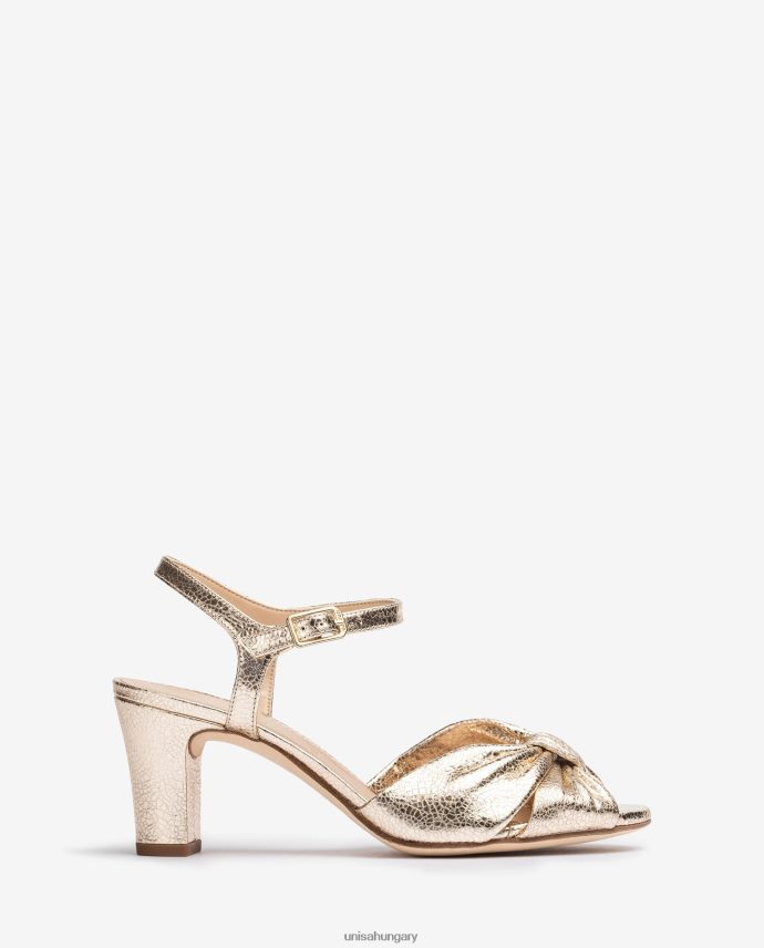 Unisa fémes hatású okos szandál nők J4PJX0175 divat