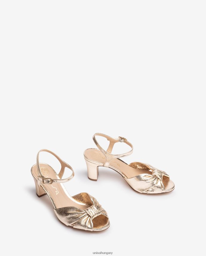 Unisa fémes hatású okos szandál nők J4PJX0175 divat