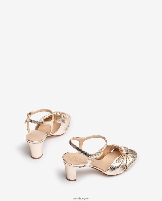 Unisa fémes hatású okos szandál nők J4PJX0175 divat