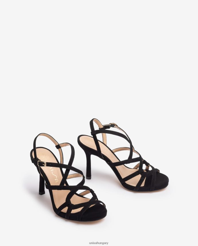 Unisa magas sarkú pántos szandál nők J4PJX0285 kecses
