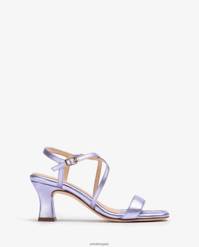 Unisa szögletes orrú okos szandál nők J4PJX0179 lila