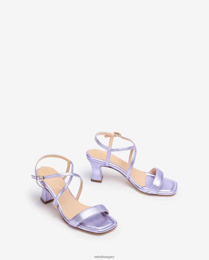 Unisa szögletes orrú okos szandál nők J4PJX0179 lila