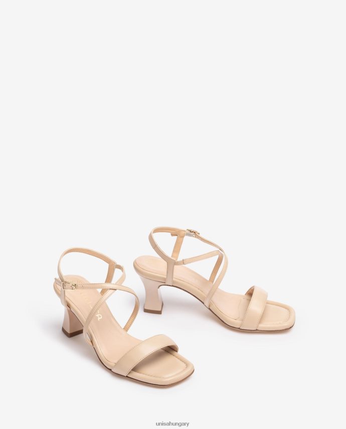 Unisa szögletes orrú okos szandál nők J4PJX0182 bézs