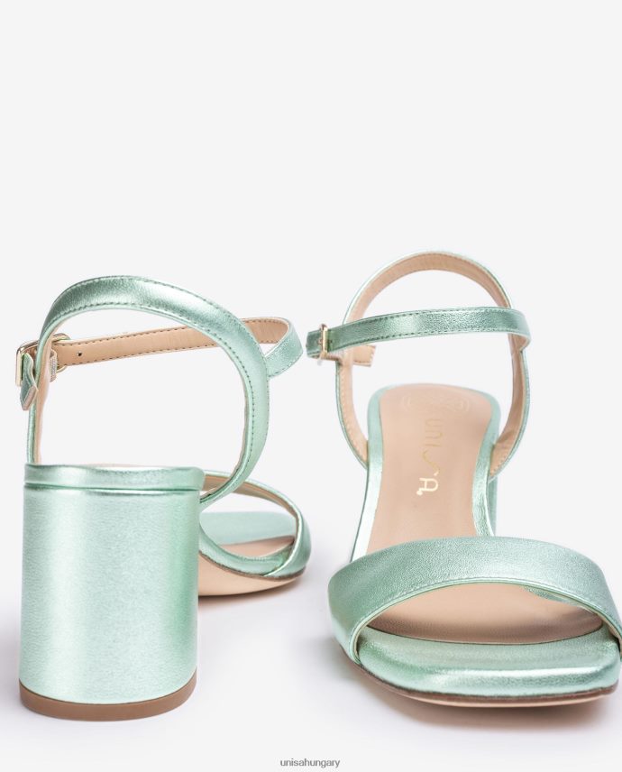 Unisa szögletes talpú szandál nők J4PJX0206 kék