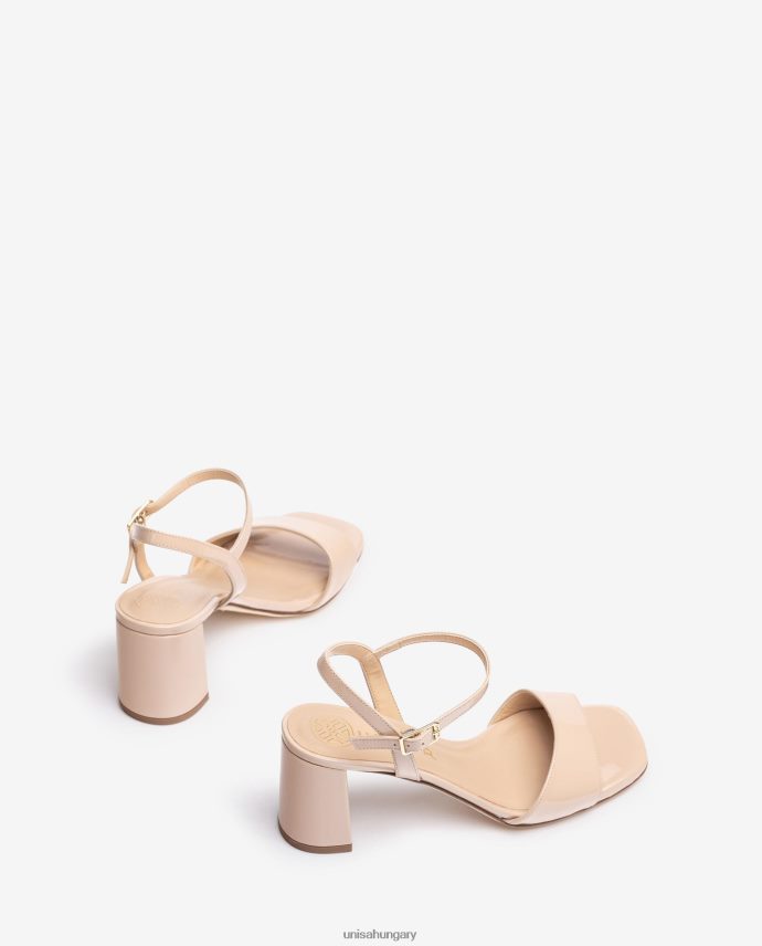 Unisa szögletes talpú szandál nők J4PJX0209 bézs