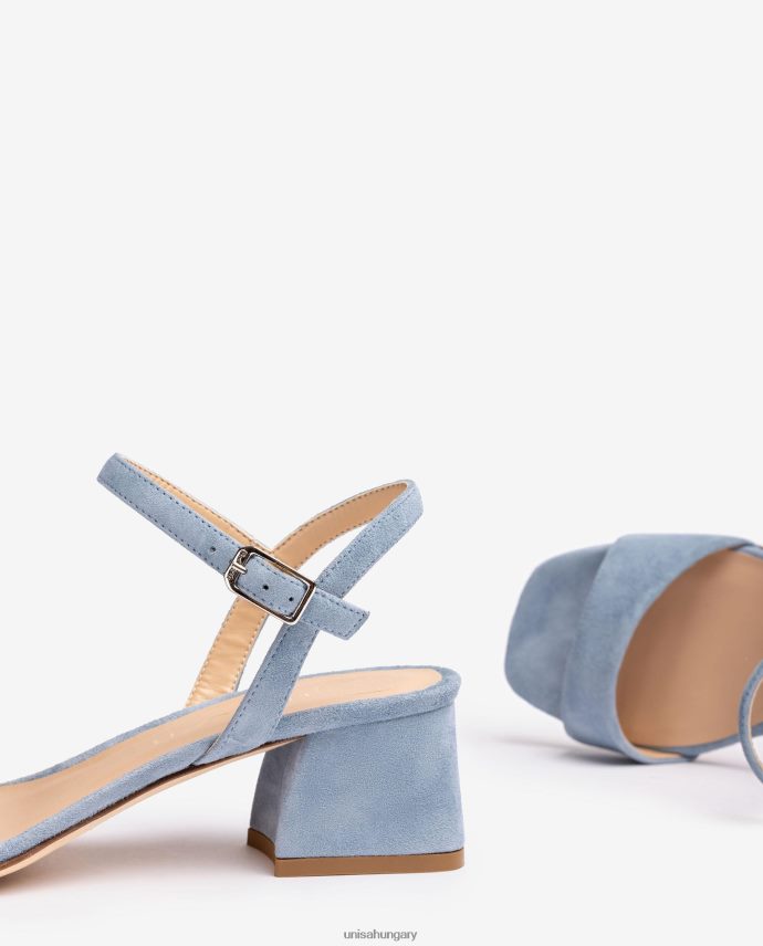 Unisa széles sarkú szandál nők J4PJX0155 kék