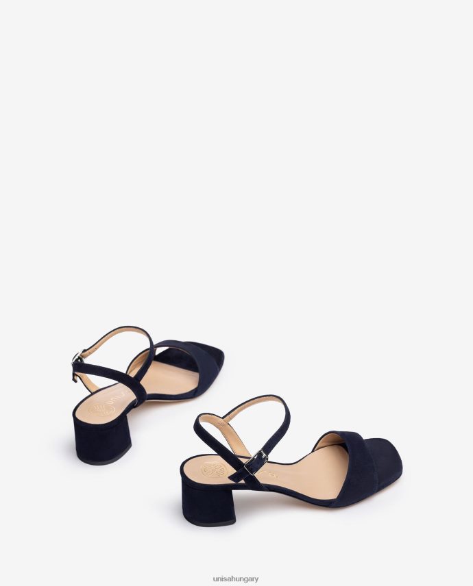 Unisa széles sarkú szandál nők J4PJX0422 kék