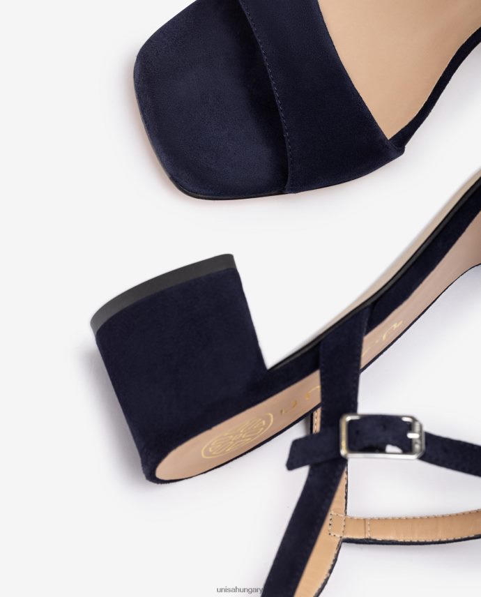 Unisa széles sarkú szandál nők J4PJX0422 kék