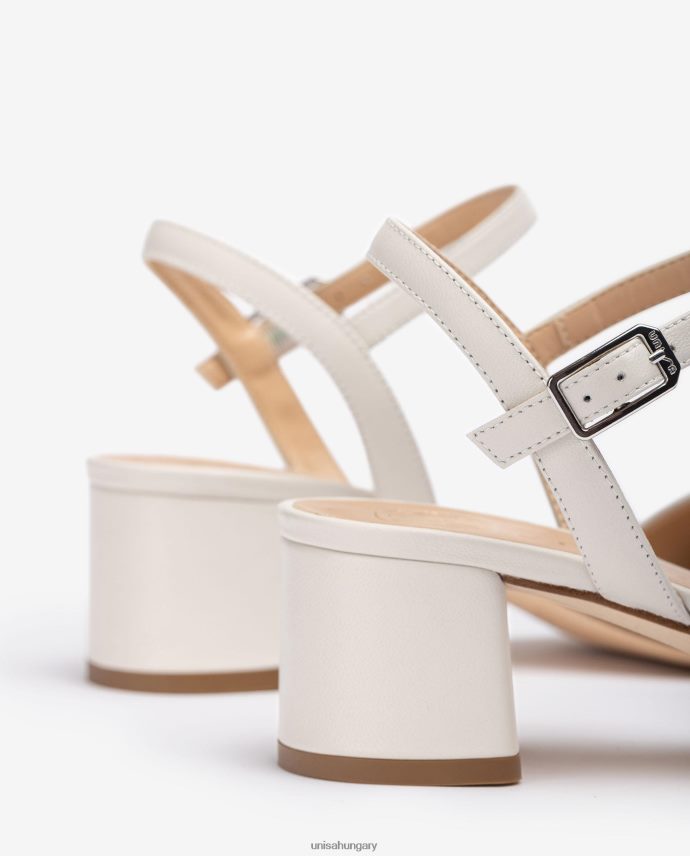 Unisa széles sarkú szandál nők J4PJX0434 fehér