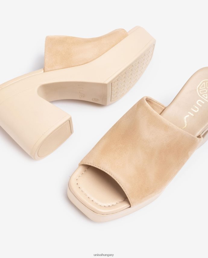 Unisa széles vamp szandál tömbsarokkal nők J4PJX0234 divat