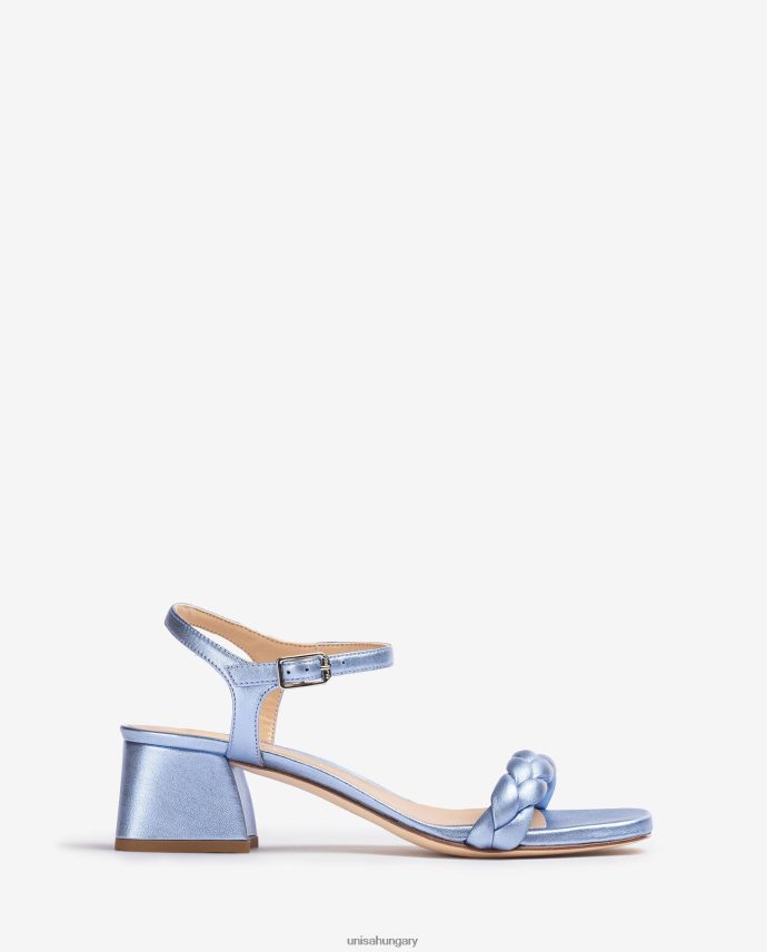 Unisa szandál fonott pánttal nők J4PJX0142 kék