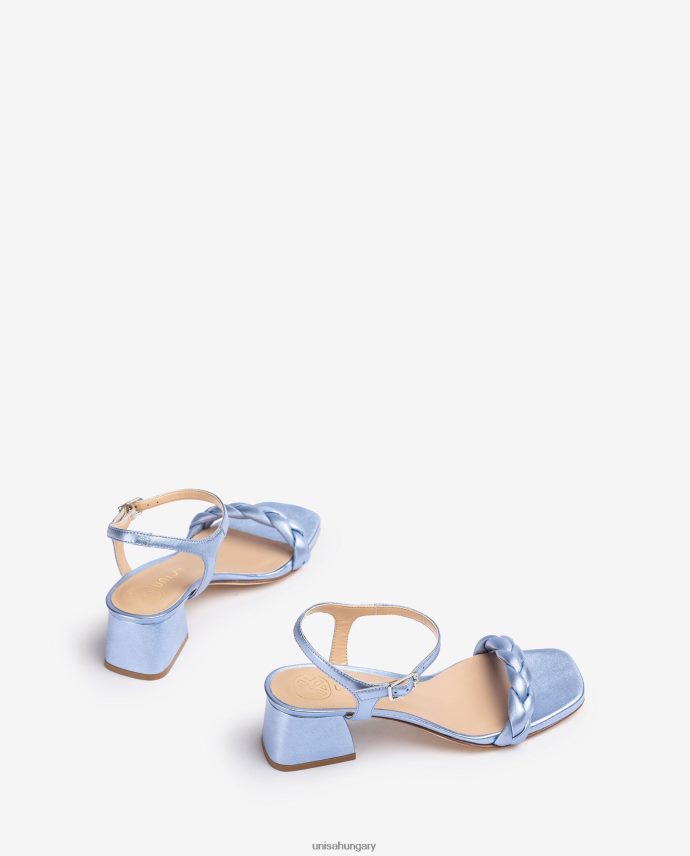 Unisa szandál fonott pánttal nők J4PJX0142 kék