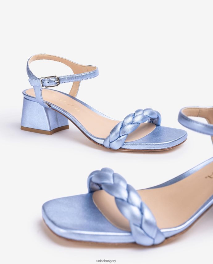 Unisa szandál fonott pánttal nők J4PJX0142 kék