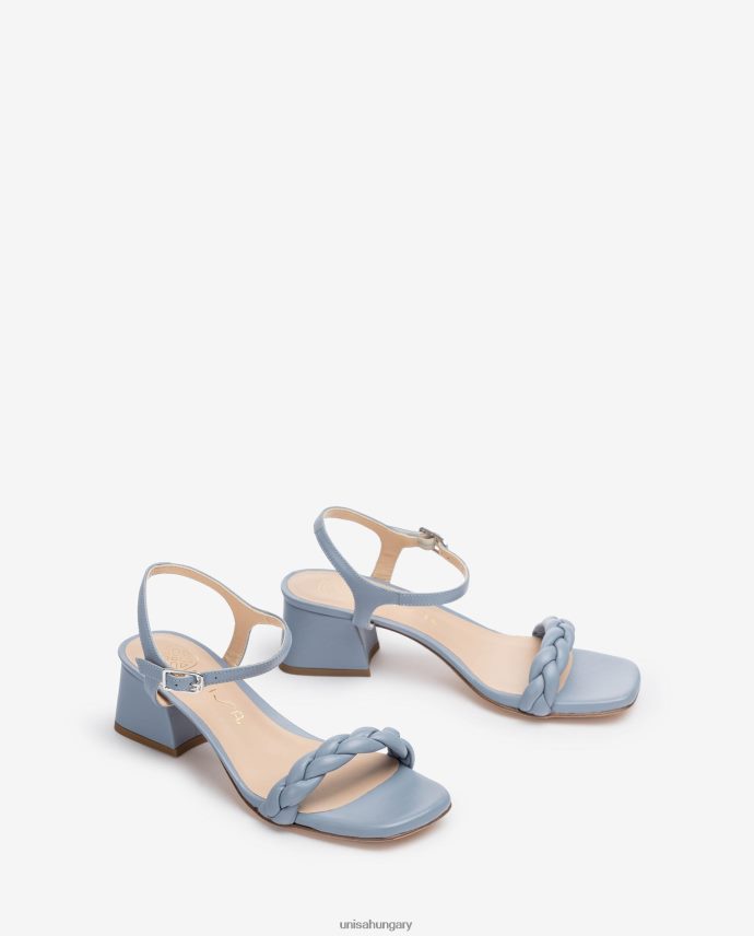 Unisa szandál fonott pánttal nők J4PJX0147 kék