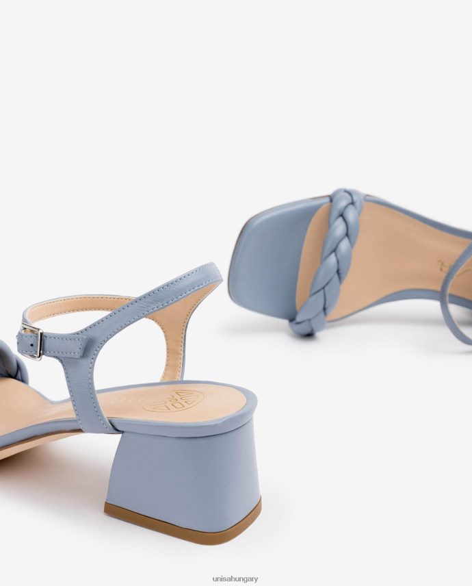 Unisa szandál fonott pánttal nők J4PJX0147 kék