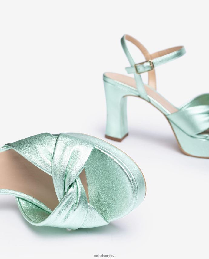 Unisa szandál széles crossover pánttal nők J4PJX018 kék