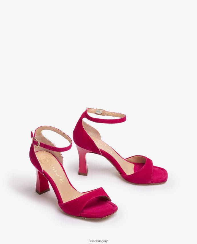 Unisa velúr d\'orsay bokapántos szandál nők J4PJX0261 rózsaszín