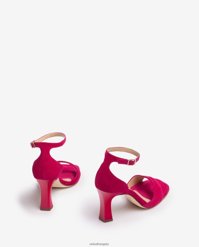 Unisa velúr d\'orsay bokapántos szandál nők J4PJX0261 rózsaszín