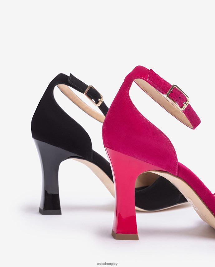 Unisa velúr d\'orsay bokapántos szandál nők J4PJX0261 rózsaszín