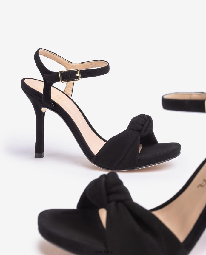 Unisa velúr szandál csomóval nők J4PJX0282 kecses