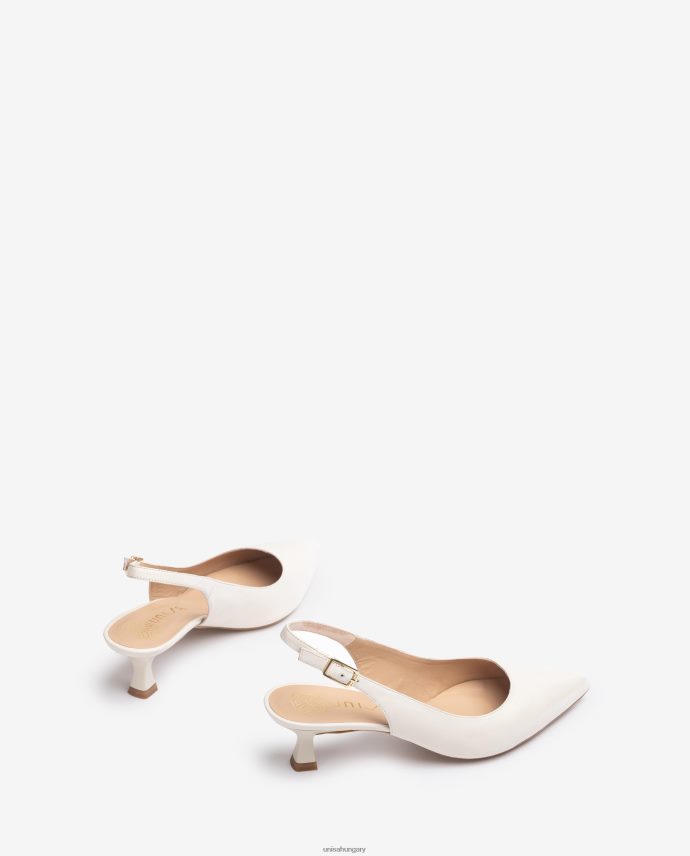 Unisa bőr heveder hátul nők J4PJX0514 fehér