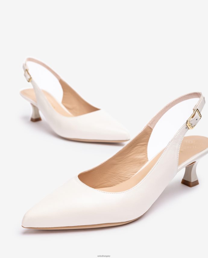 Unisa bőr heveder hátul nők J4PJX0514 fehér