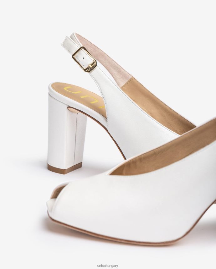Unisa bőr menyasszonyi slingback peep orr cipő nők J4PJX0837 divat