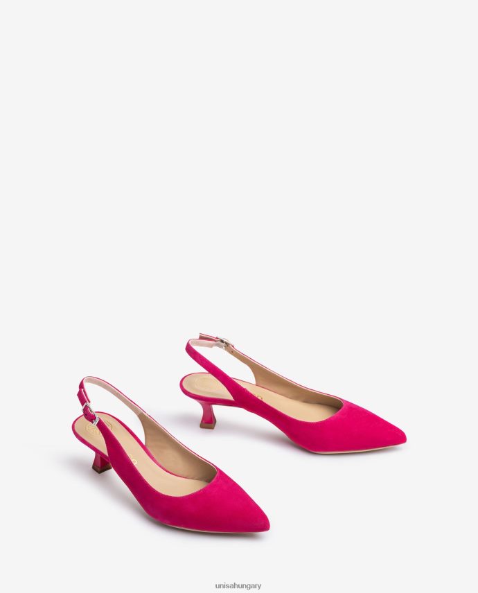 Unisa hegyes lábujj slingback nők J4PJX0543 rózsaszín