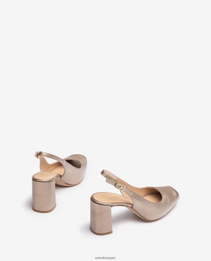 Unisa szögletes peep toe heveder vissza nők J4PJX0528 kecses
