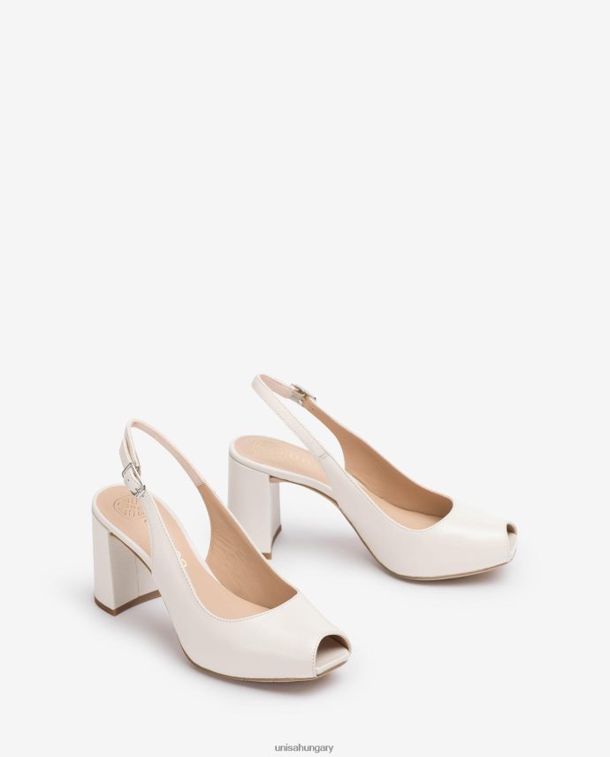 Unisa szögletes peep toe heveder vissza nők J4PJX0529 kecses