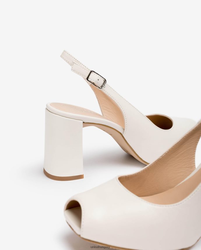 Unisa szögletes peep toe heveder vissza nők J4PJX0529 kecses
