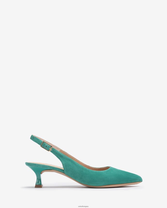 Unisa velúr heveder vissza nők J4PJX0507 zöld