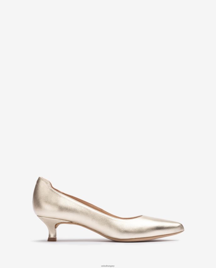 Unisa fémes hatású hegyes lábujj pumpa nők J4PJX0559 kecses