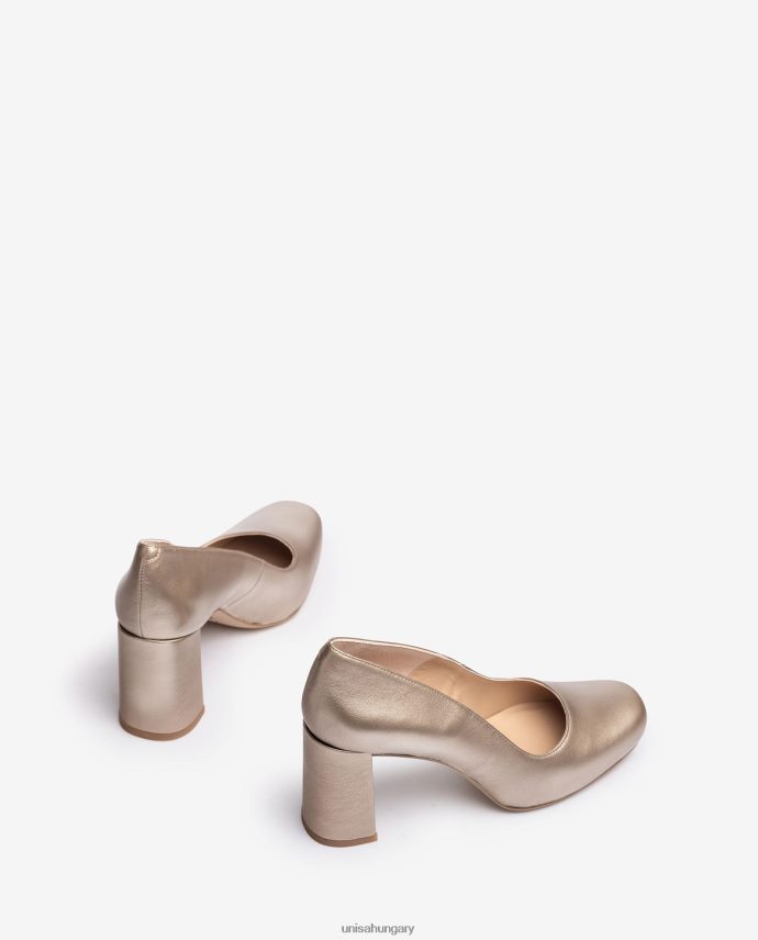 Unisa szögletes orrú pumpa platformmal nők J4PJX0557 divat