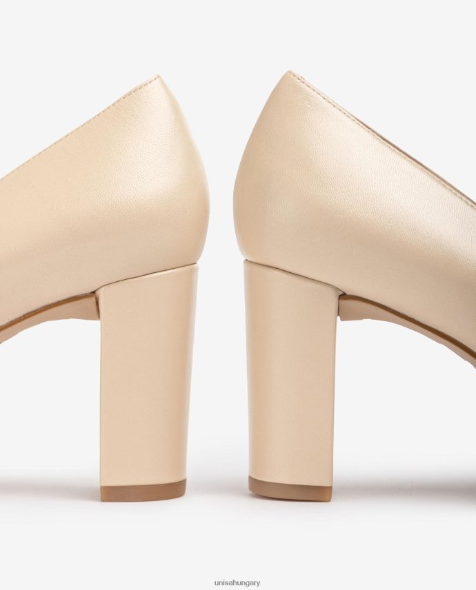 Unisa szögletes orrú pumpa platformmal nők J4PJX0594 divat
