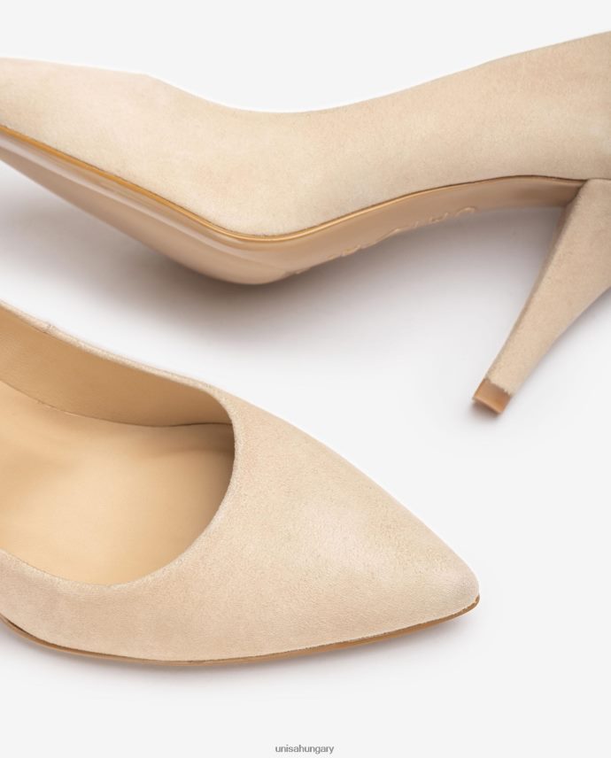 Unisa velúr pumpa hegyes orrral és vékony sarokkal nők J4PJX0588 kecses