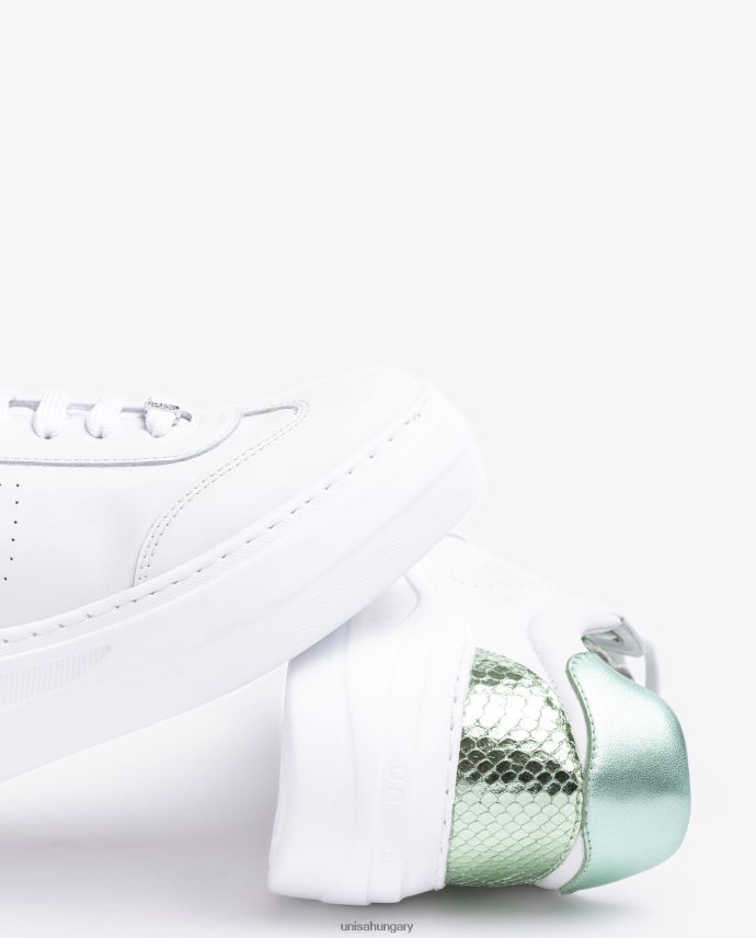 Unisa bőr tornacipő maxi talppal nők J4PJX0662 fehér