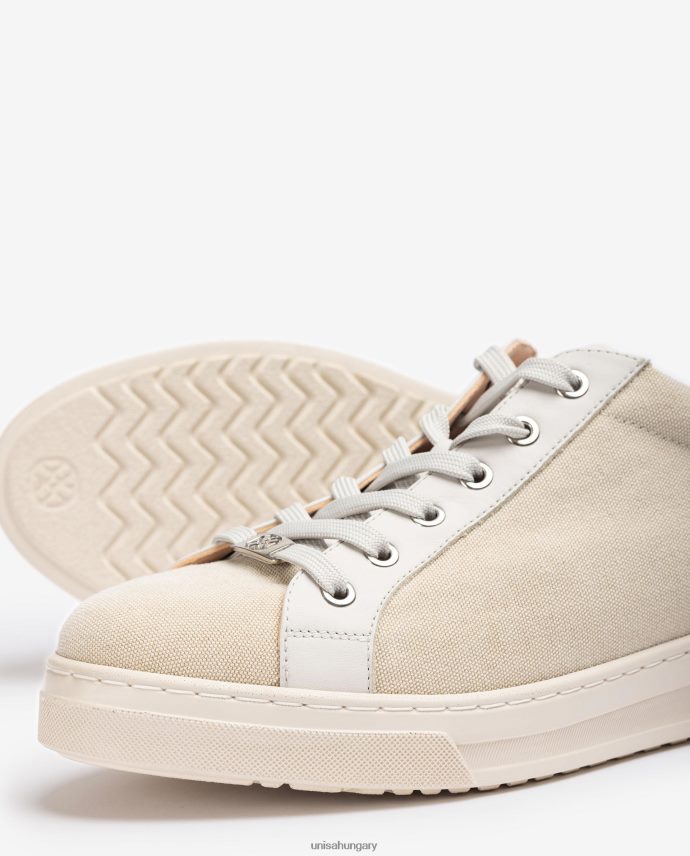 Unisa újrahasznosított anyagból készült tornacipő nők J4PJX0682 fehér