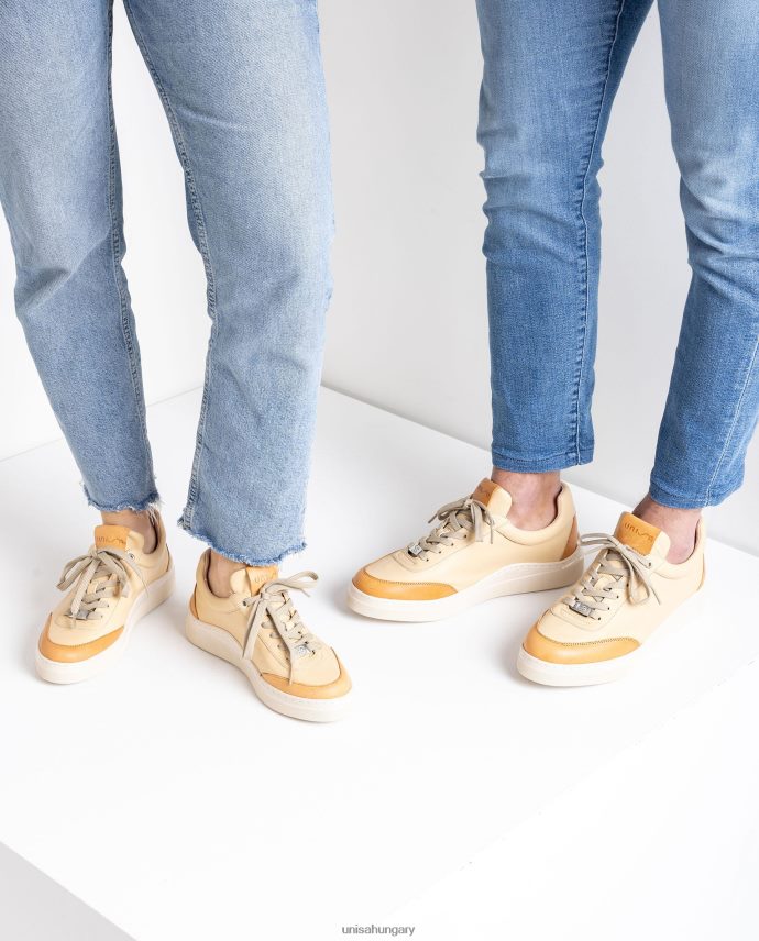 Unisa kontrasztos orrú és sarkú tornacipő nők J4PJX0680 kecses