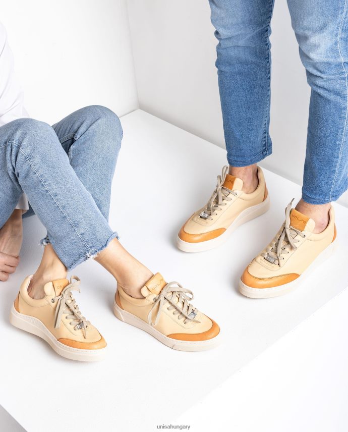 Unisa kontrasztos orrú és sarkú tornacipő nők J4PJX0680 kecses