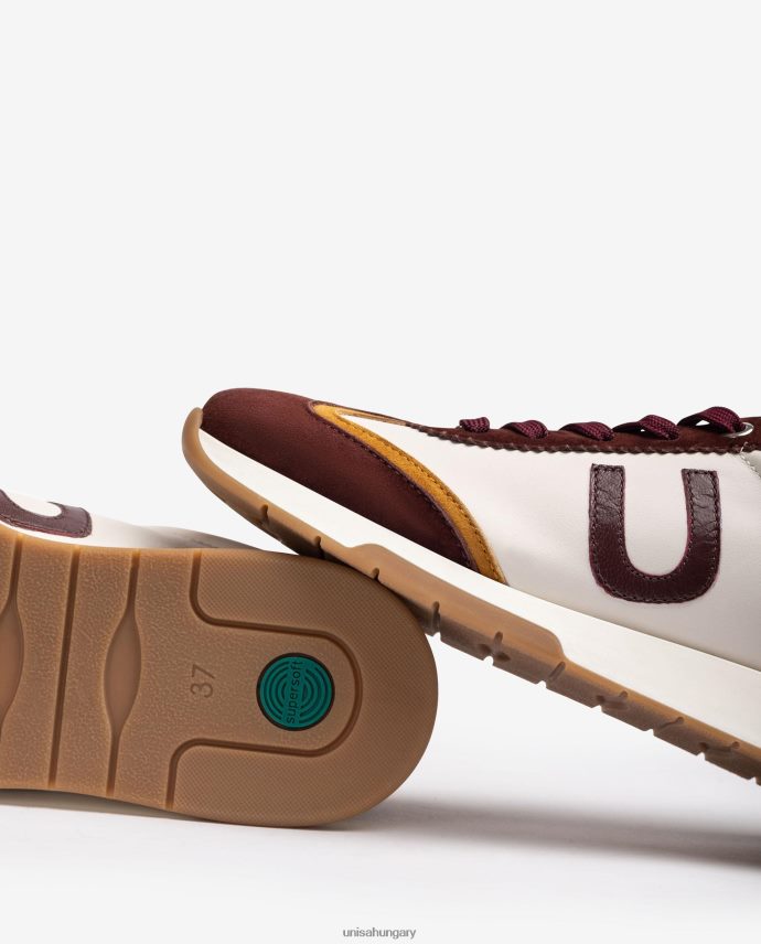 Unisa kontrasztos szuperlágy sportcipő nők J4PJX01293 piros