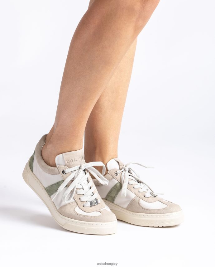 Unisa kontrasztos tornacipők nők J4PJX0684 fehér