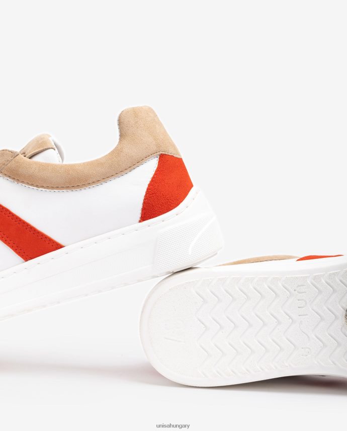 Unisa kontrasztos tornacipők nők J4PJX0685 fehér