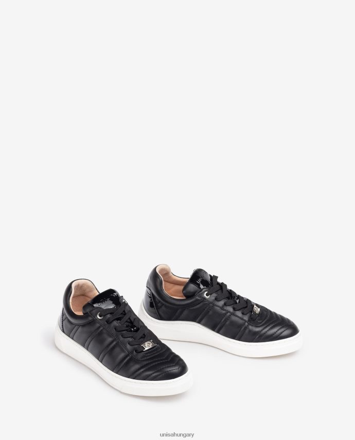 Unisa steppelt hatású sportcipő nők J4PJX01241 fekete