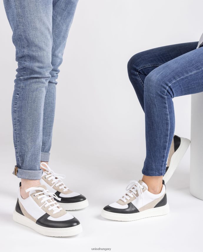 Unisa szövet és bőr sportcipő egynemű J4PJX0661 kecses