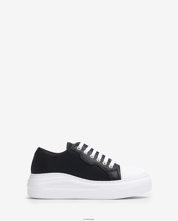 Unisa szövet tornacipő nők J4PJX0657 fekete