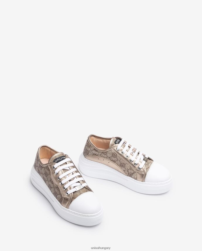 Unisa tornacipő fényes anyagból nők J4PJX0647 kecses