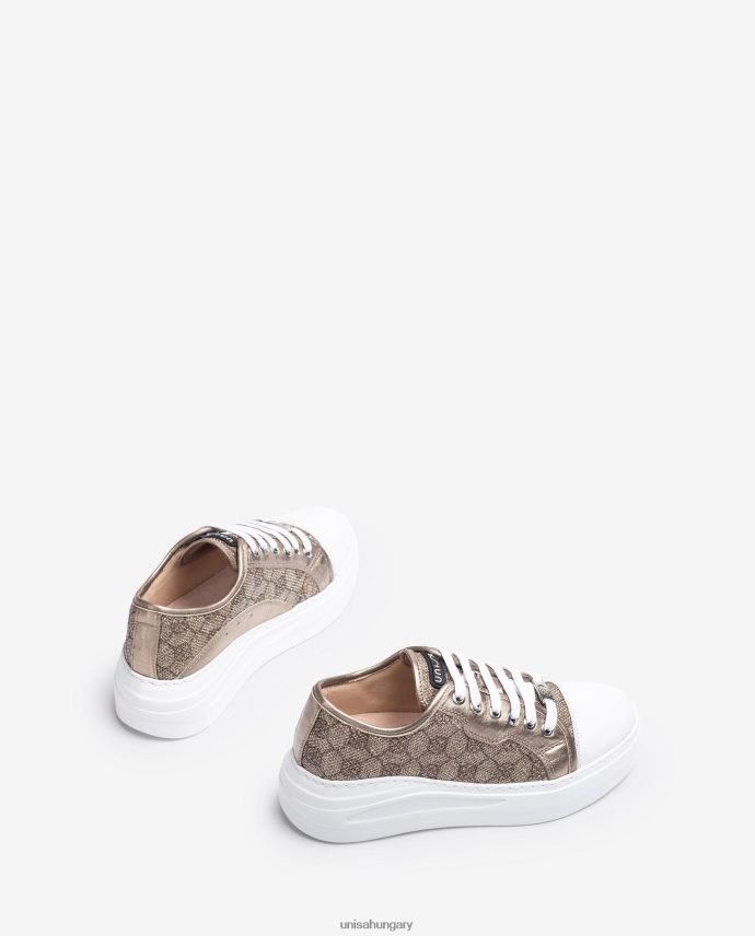 Unisa tornacipő fényes anyagból nők J4PJX0647 kecses