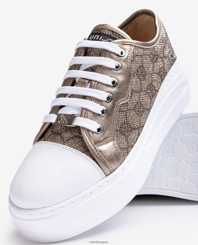 Unisa tornacipő fényes anyagból nők J4PJX0647 kecses