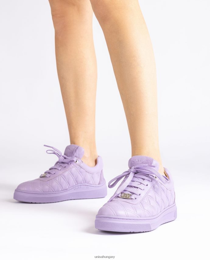 Unisa tornacipő geometrikus foltvarrással nők J4PJX0653 lila